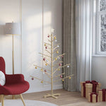 HKH Árvore de Natal de Madeira com Suporte - Natural