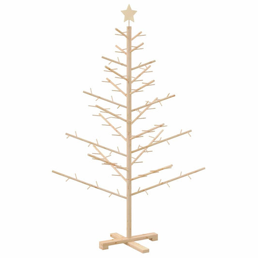 HKH Árvore de Natal de Madeira com Suporte - Natural