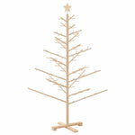 HKH Árvore de Natal de Madeira com Suporte - Natural