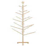HKH Árvore de Natal de Madeira com Suporte - Natural