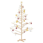 HKH Árvore de Natal de Madeira com Suporte - Natural