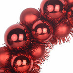 HKH Conjunto de 2 Guirlandas de Bolas de Natal - Vermelho