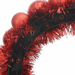 HKH Conjunto de 2 Guirlandas de Bolas de Natal - Vermelho