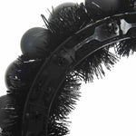 HKH Conjunto de 2 Guirlandas de Bolas de Natal - Preto