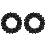 HKH Conjunto de 2 Guirlandas de Bolas de Natal - Preto
