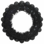 HKH Conjunto de 2 Guirlandas de Bolas de Natal - Preto