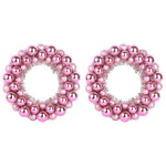 HKH Conjunto de 2 Guirlandas de Bolas de Natal - Rosa