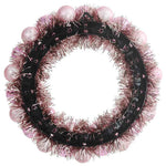 HKH Conjunto de 2 Guirlandas de Bolas de Natal - Rosa