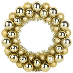 HKH Conjunto de 2 Guirlandas de Bolas de Natal Ouro