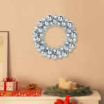 HKH Conjunto de 2 Guirlandas de Bolas de Natal - Prateado