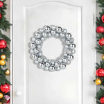 HKH Conjunto de 2 Guirlandas de Bolas de Natal - Prateado