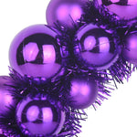 HKH Conjunto de 2 Guirlandas de Bolas de Natal Lilás