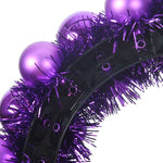 HKH Conjunto de 2 Guirlandas de Bolas de Natal Lilás