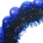 HKH Conjunto de 2 Guirlandas de Bolas de Natal - Azul