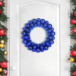 HKH Conjunto de 2 Guirlandas de Bolas de Natal - Azul