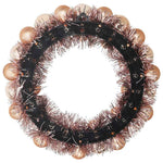 HKH Conjunto de 2 Guirlandas de Bolas de Natal - Rosa/Dourado