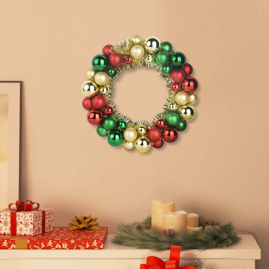 HKH Conjunto de 2 Guirlandas de Bolas de Natal Colorido