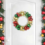 HKH Conjunto de 2 Guirlandas de Bolas de Natal Colorido