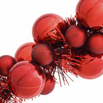 HKH Guirlanda de Bolas de Natal Poliestireno - Vermelho