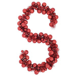 HKH Guirlanda de Bolas de Natal Poliestireno - Vermelho