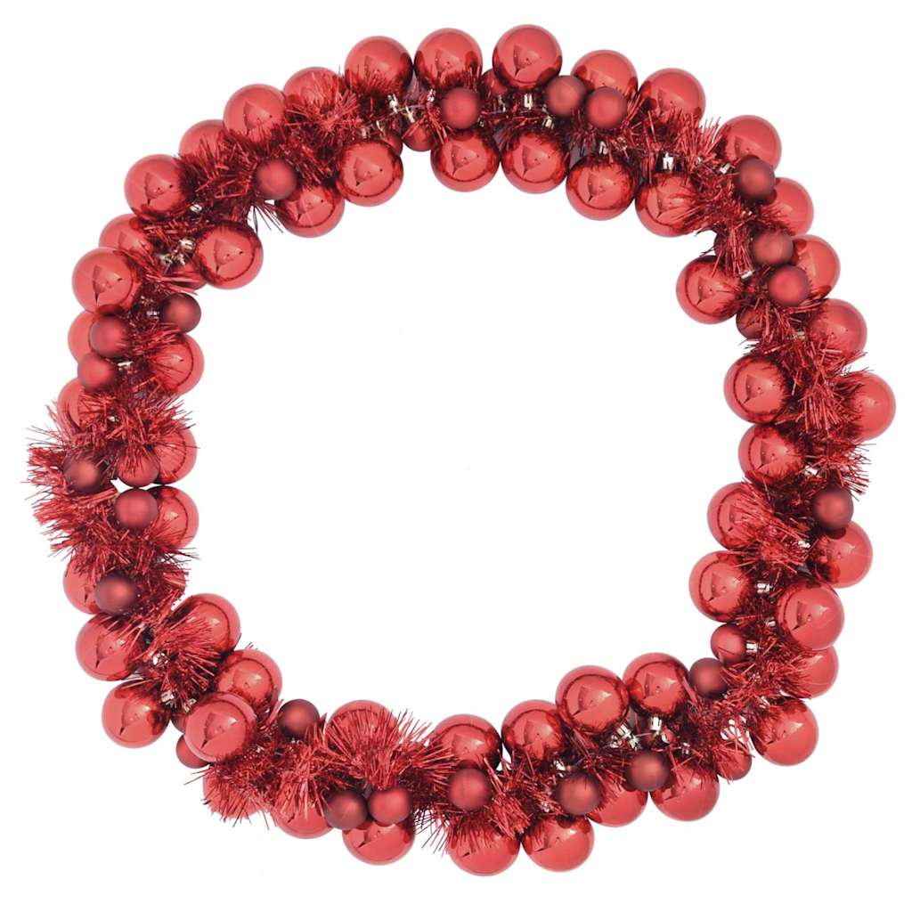 HKH Guirlanda de Bolas de Natal Poliestireno - Vermelho