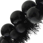 HKH Guirlanda de Bolas de Natal Poliestireno - Preto