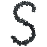 HKH Guirlanda de Bolas de Natal Poliestireno - Preto