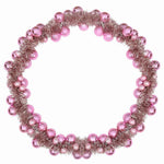 HKH Guirlanda de Bolas de Natal Poliestireno - Rosa