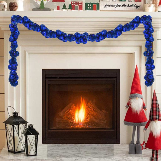 HKH Guirlanda de Bolas de Natal Poliestireno - Azul