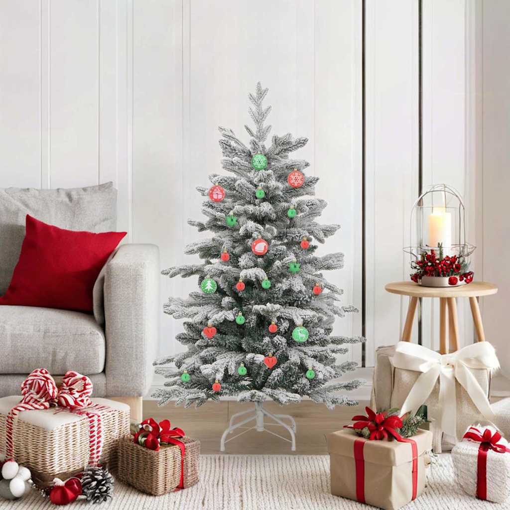 HKH Conjunto de 40 Bolas de Natal - Vermelho e Verde