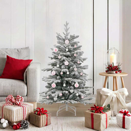 HKH Conjunto de 40 Bolas de Natal - Rosa e Branco