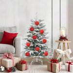 HKH Conjunto de 15 Bolas de Natal - Vermelho