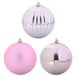 HKH Conjunto de 15 Bolas de Natal - Rosa