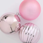HKH Conjunto de 9 Bolas de Natal - Rosa