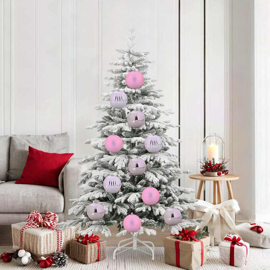 HKH Conjunto de 9 Bolas de Natal - Rosa