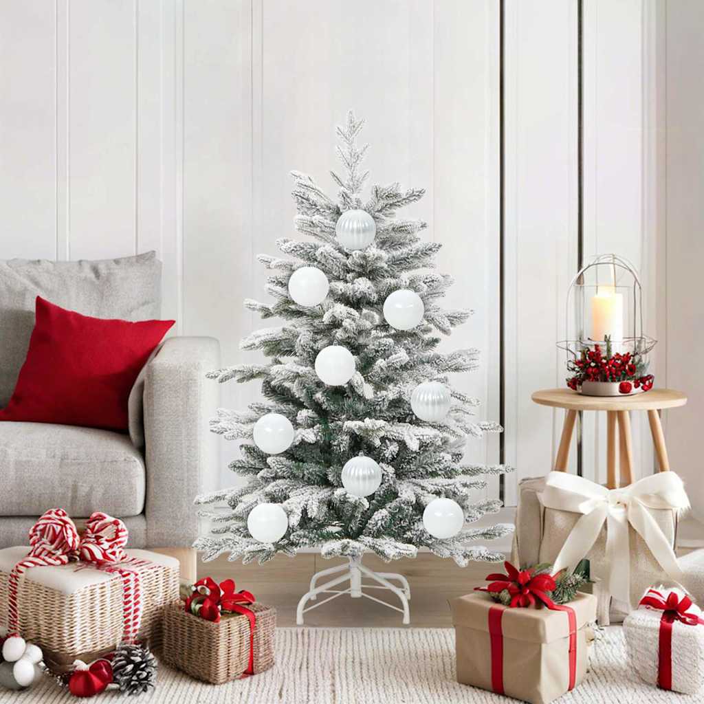 HKH Conjunto de 15 Bolas de Natal - Branco