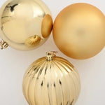 HKH Conjunto de 3 Bolas de Natal - Ouro