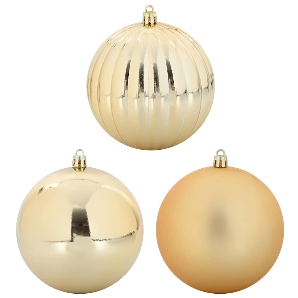 HKH Set de 3 Bolas de Navidad - Oro