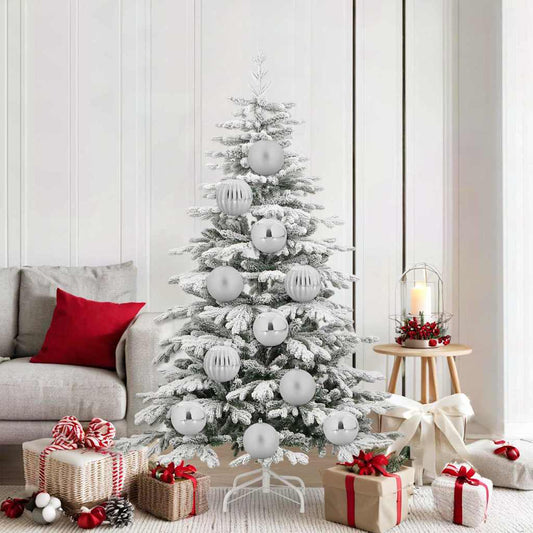 HKH Conjunto de 9 Bolas de Natal - Prateado