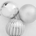 HKH Conjunto de 3 Bolas de Natal - Prateado