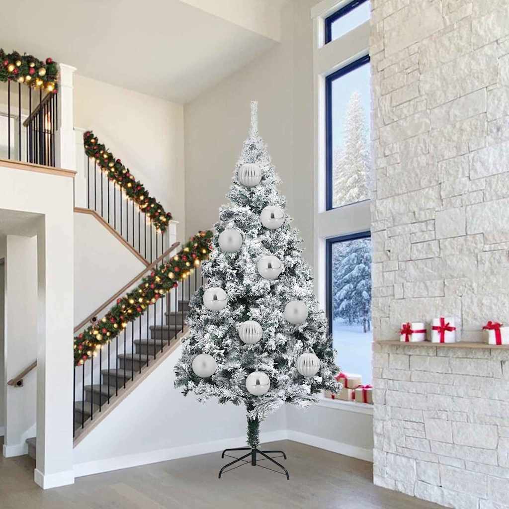 HKH Set de 3 Bolas de Navidad - Plateado