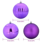 HKH Conjunto de 9 Bolas de Natal - Lilás