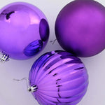 HKH Conjunto de 3 Bolas de Natal - Lilás