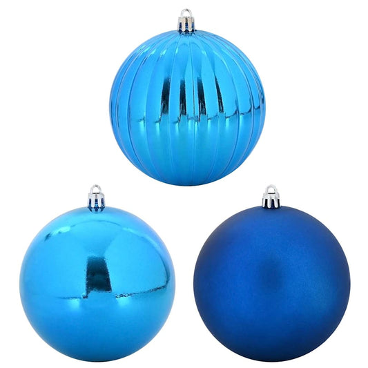 HKH Conjunto de 4 Bolas de Natal - Azul
