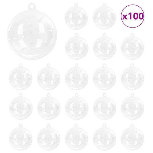 HKH Conjunto de 100 Bolas de Natal