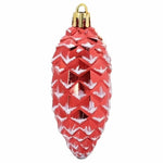 HKH Conjunto de 40 Bolas de Pinheiro de Natal - Vermelho