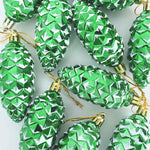 HKH Conjunto de 40 Bolas de Pinheiro de Natal - Verde