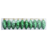 HKH Conjunto de 40 Bolas de Pinheiro de Natal - Verde