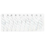 HKH Conjunto de 40 Bolas de Natal em Espiral - Branco