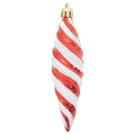 HKH Conjunto de 40 Bolas de Natal em Espiral - Vermelho